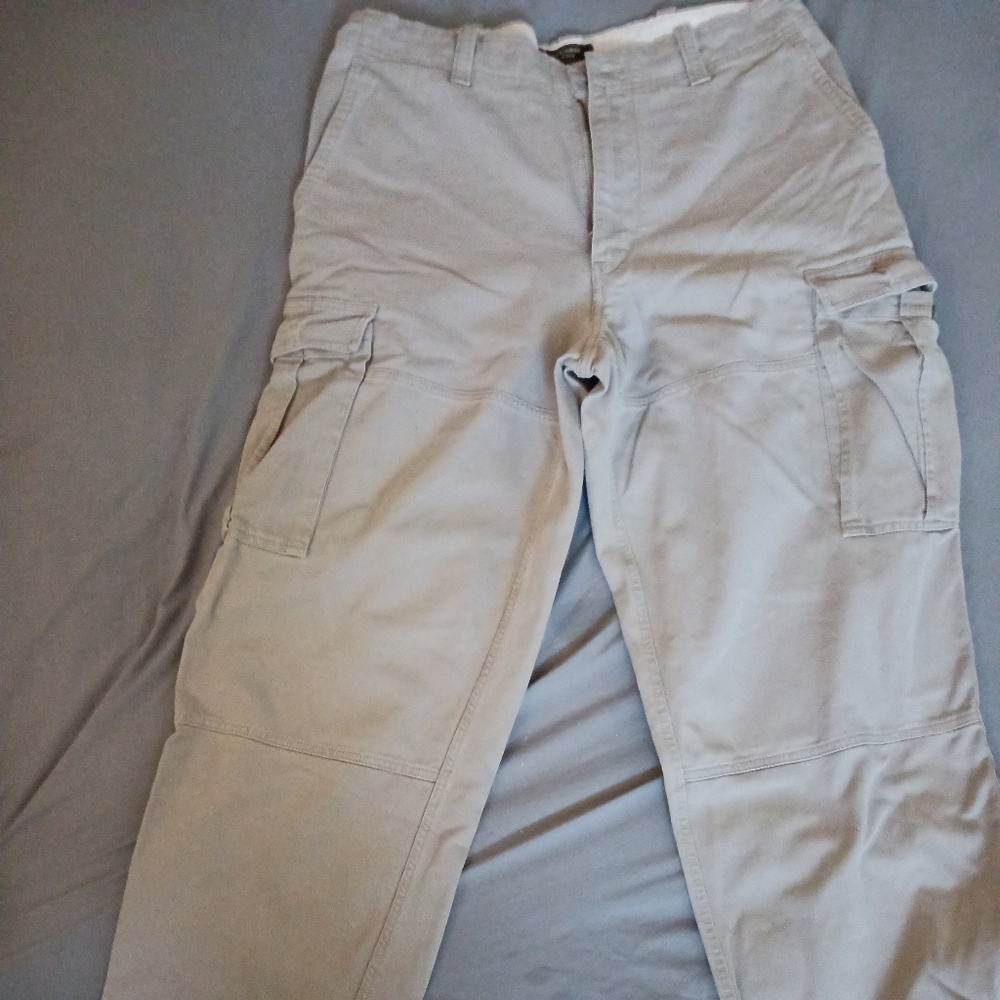Abercrombie & Fitch khaki cargo pants 34R